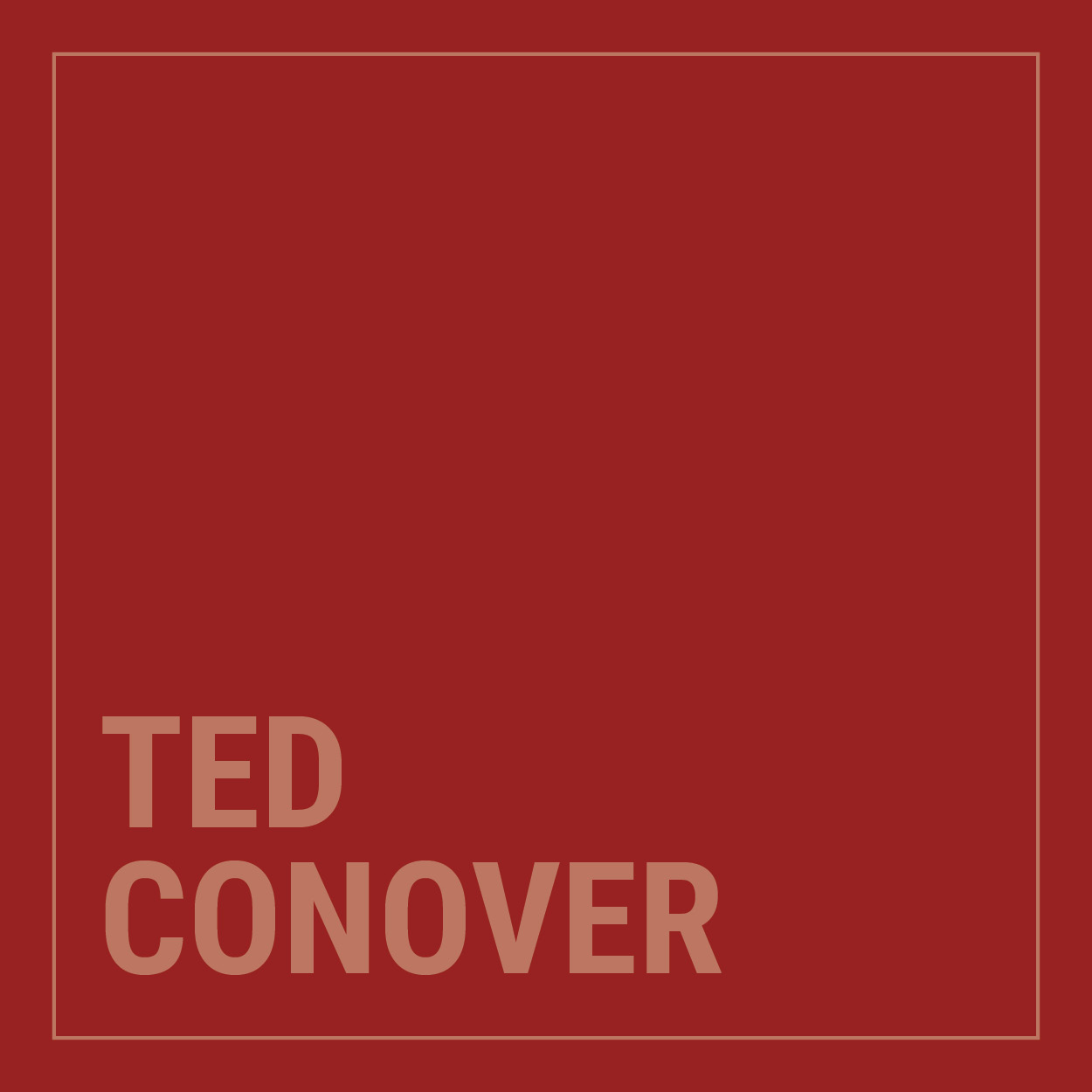 ted conover thumbnail placeholder in red