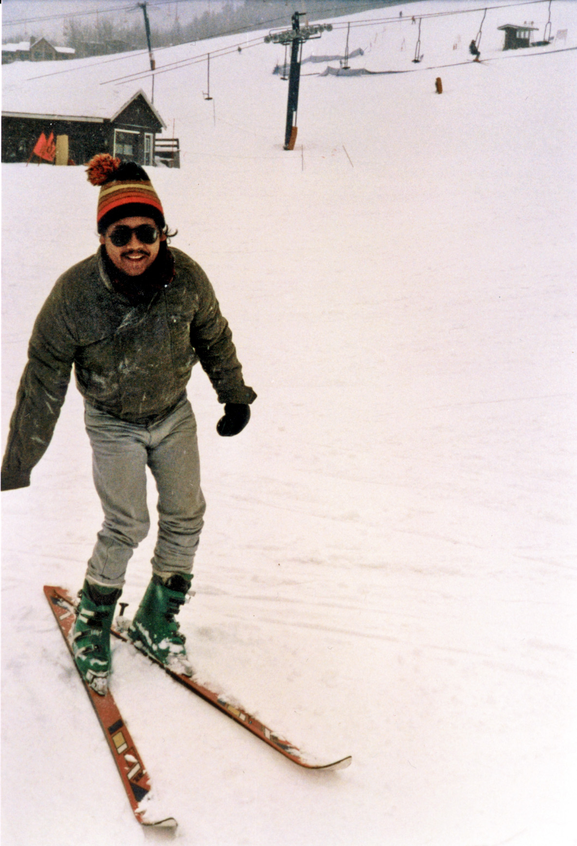 Carlos in Colorado skiing