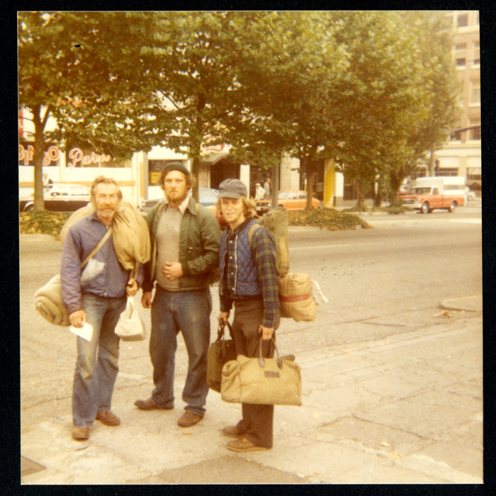 Forrest, Bill, and Ted in Everett, Washington, 1980.