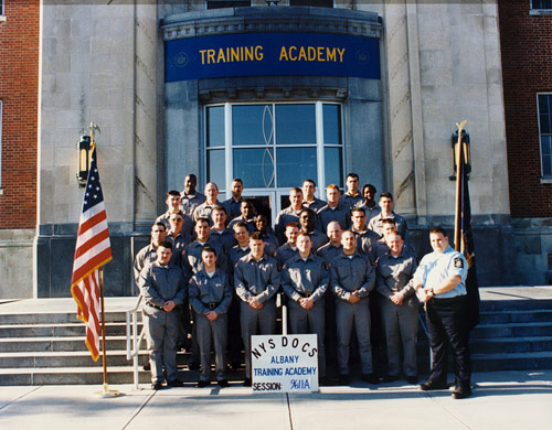 TC's graduating class, corrections academy in Albany.